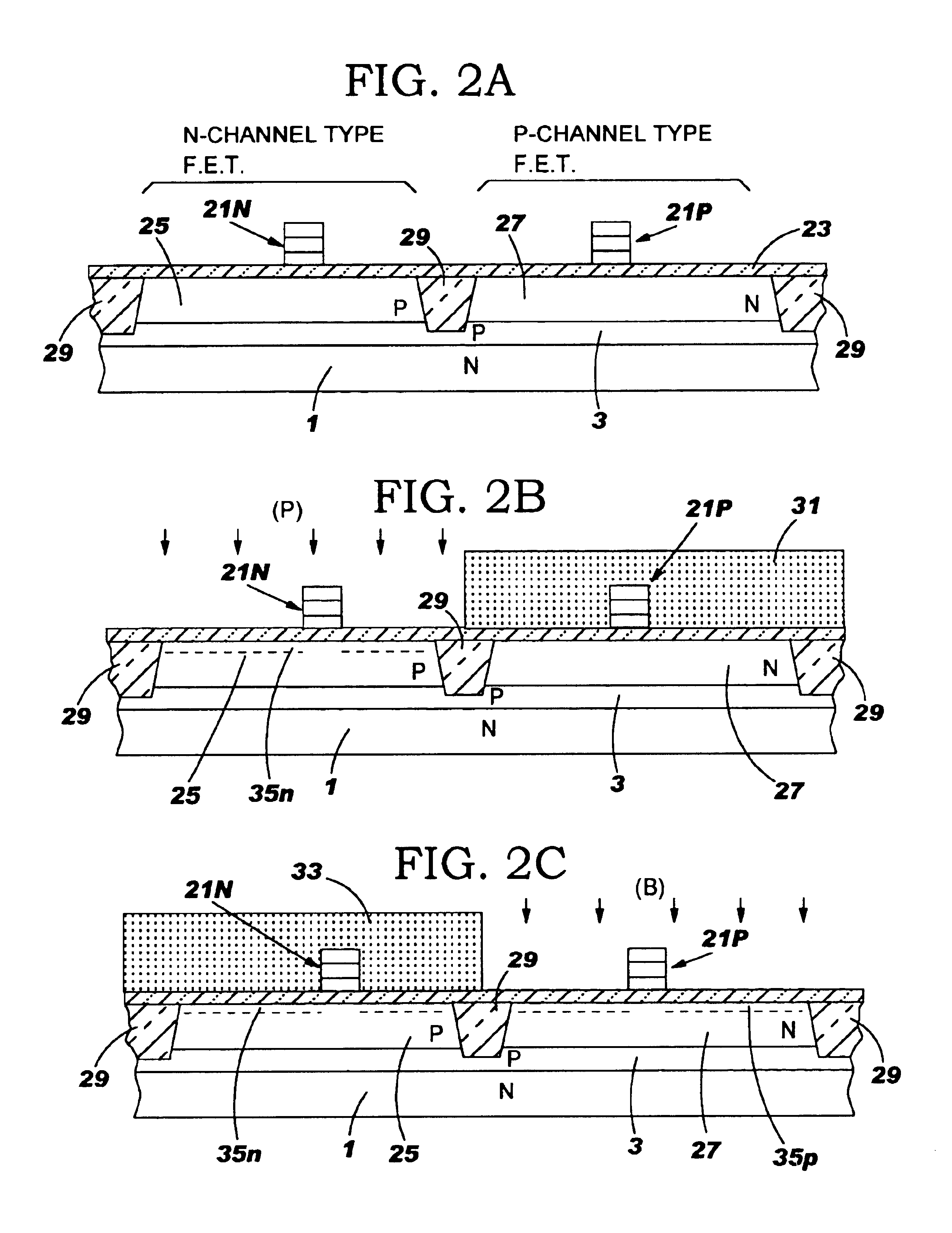 Split poly-SiGe/poly-Si alloy gate stack