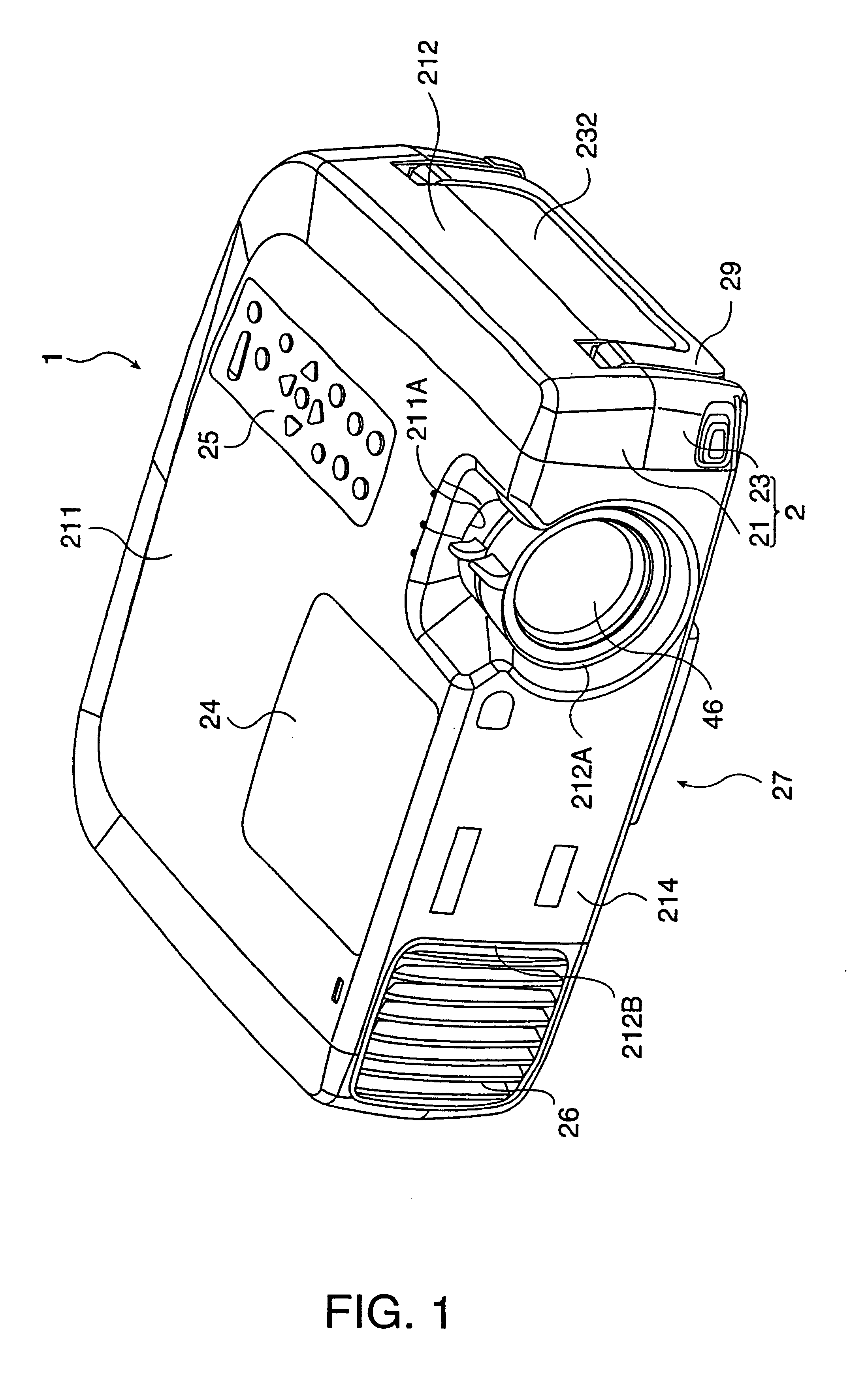 Optical device and projector