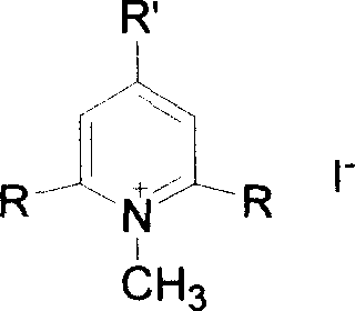 Six kinds of compound of polysubstituted pyridinium and preparation method