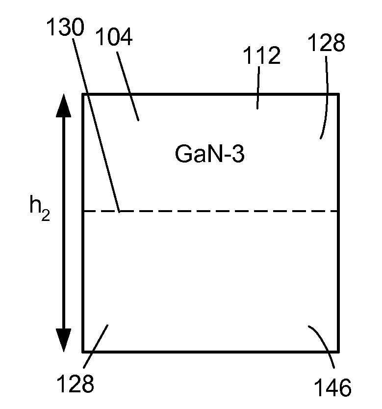 Method for increasing the area of non-polar and semi-polar nitride substrates