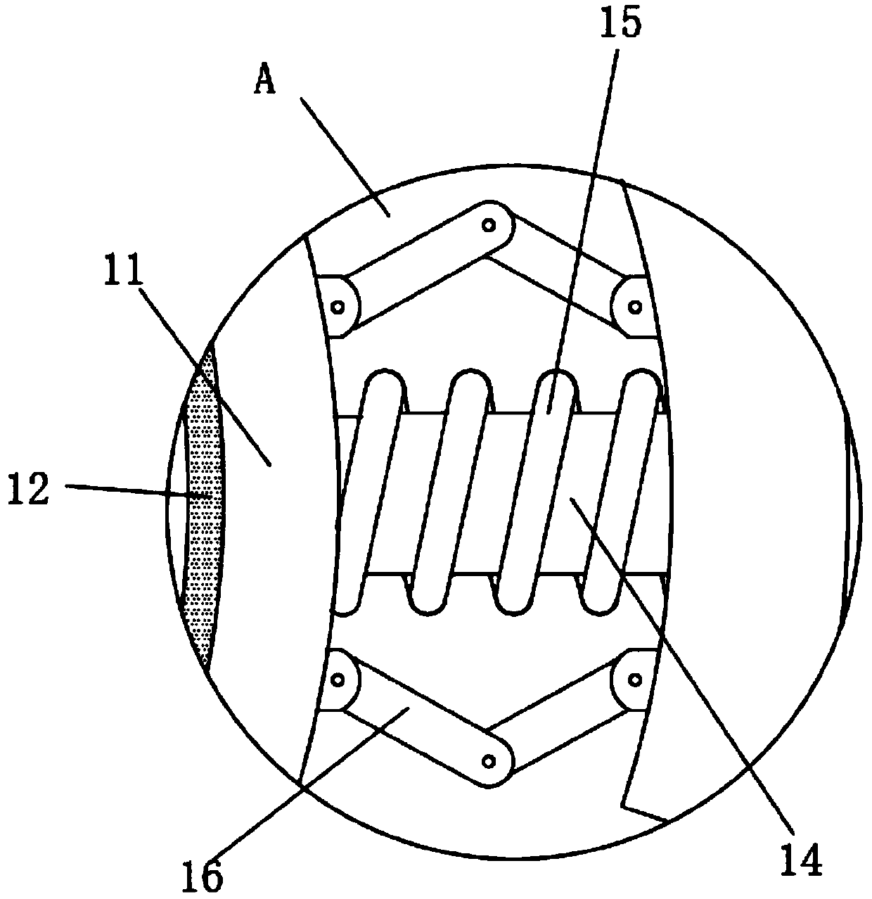 Automatic clamping and detecting device for urea nozzle for vehicle