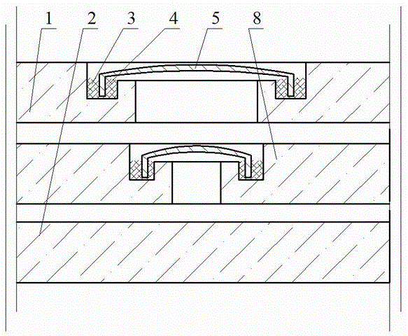 The structure and manufacturing method of the double-vacuum layer suction port