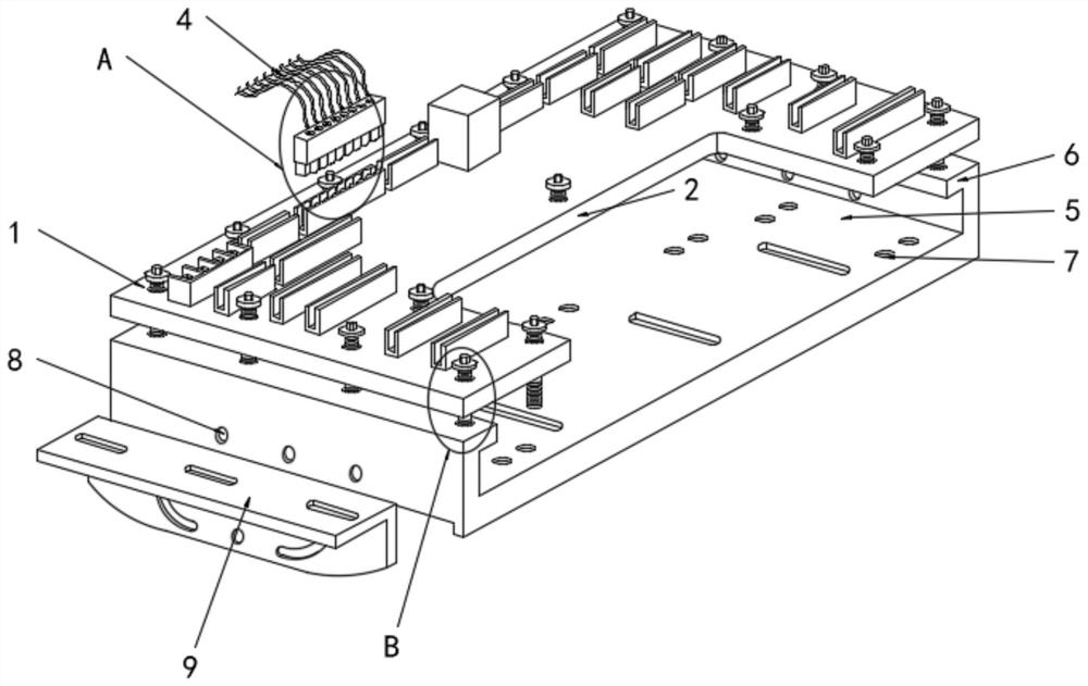 Core control unit for metal armored removable cabinet