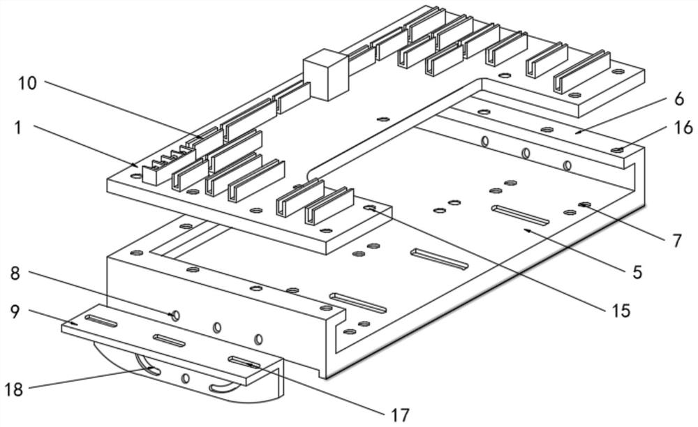 Core control unit for metal armored removable cabinet