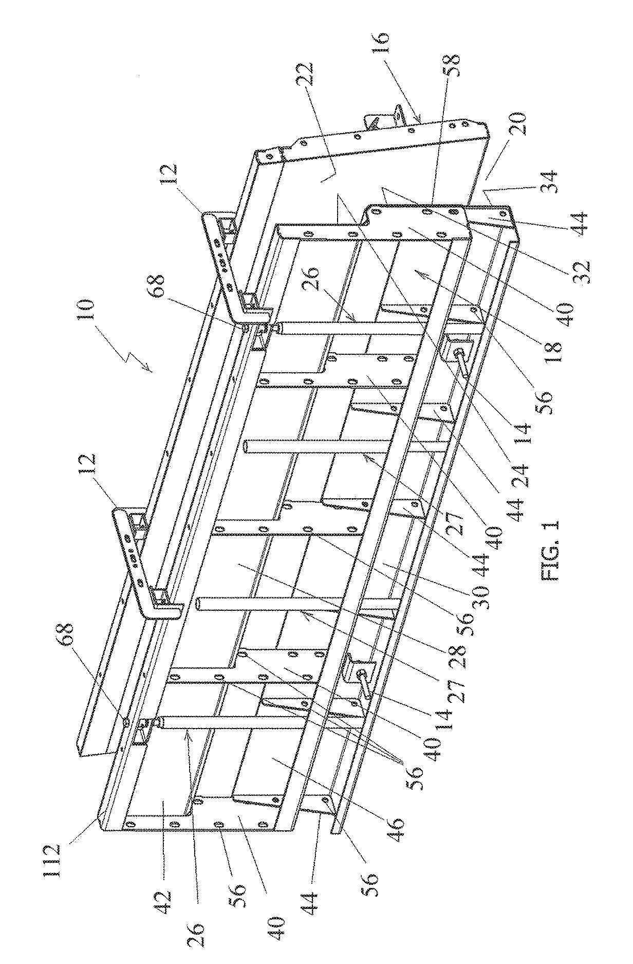 Height adjustable concrete form assembly