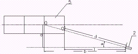 Continuous casting slab laser sizing system