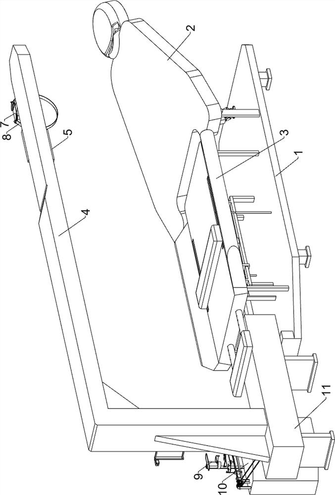 Auxiliary device for oral examination of children