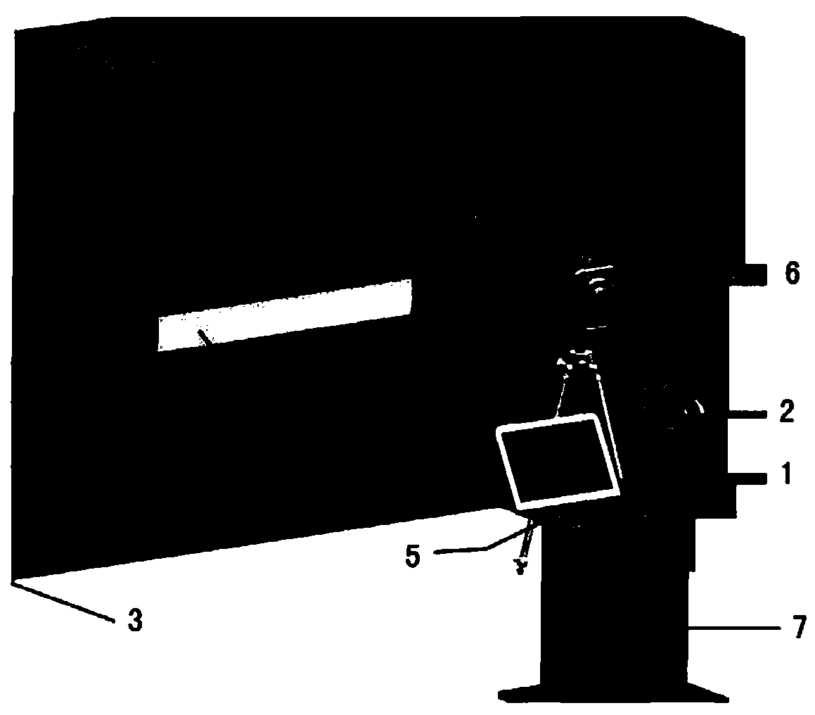 Multi-line laser radar calibration system and calibration method