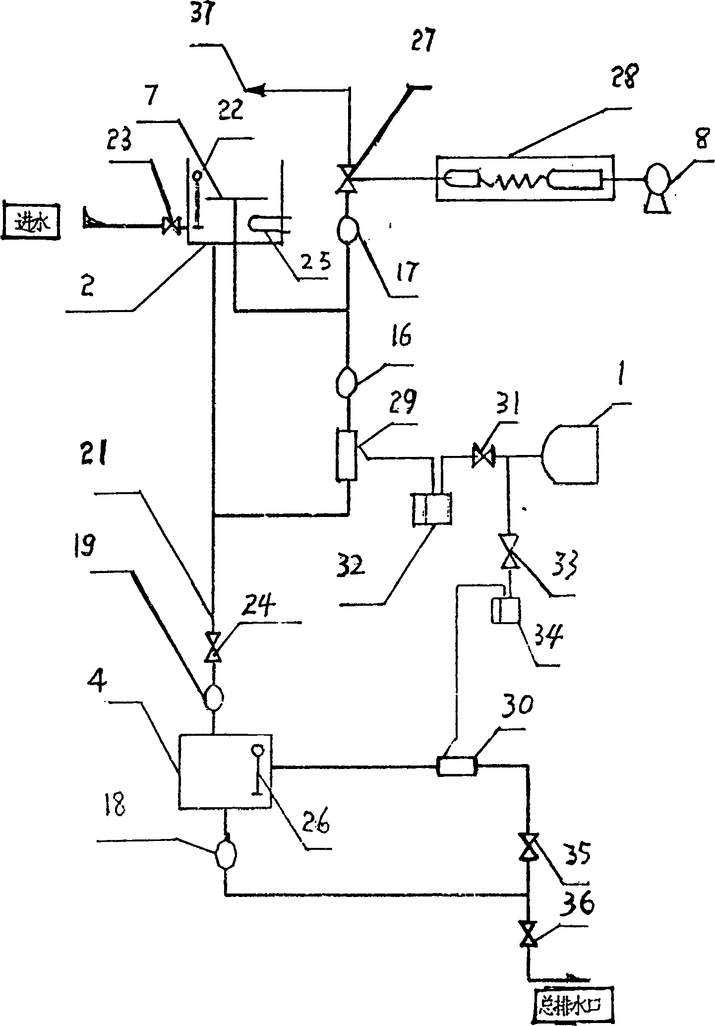 Sterilizing method for medical equipment and its cleaning sterilizer