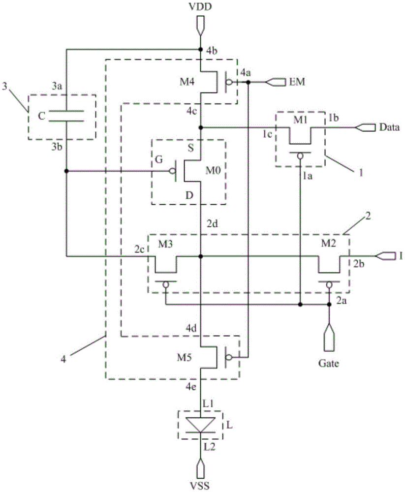 Pixel circuit and driving method thereof, and organic electroluminescent display panel