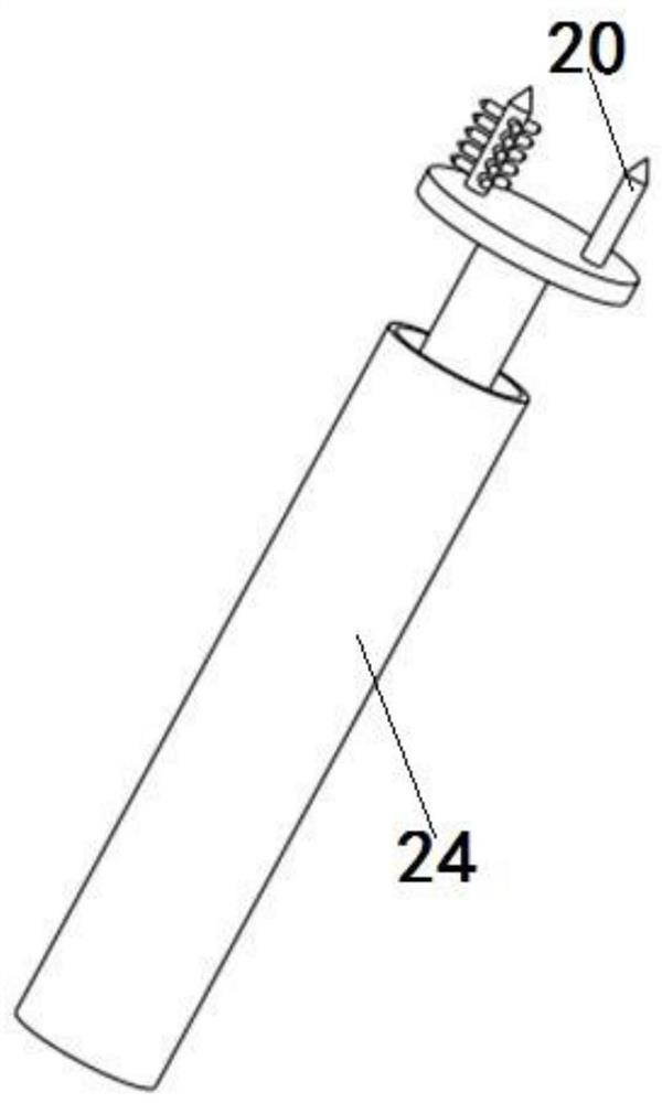 High-precision automatic thrombus drilling device