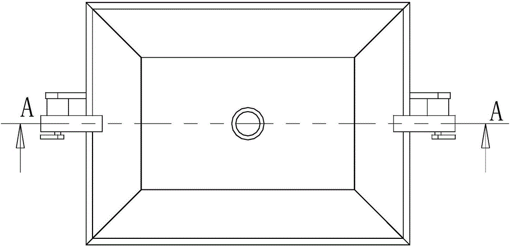 Dust collection device used for toothed paper cutting