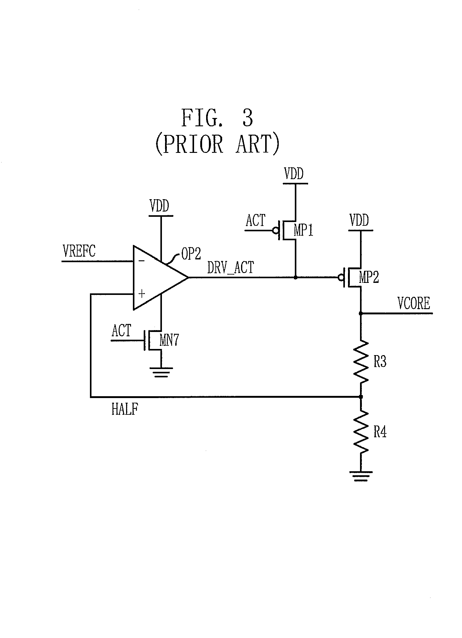 Core voltage discharge driver