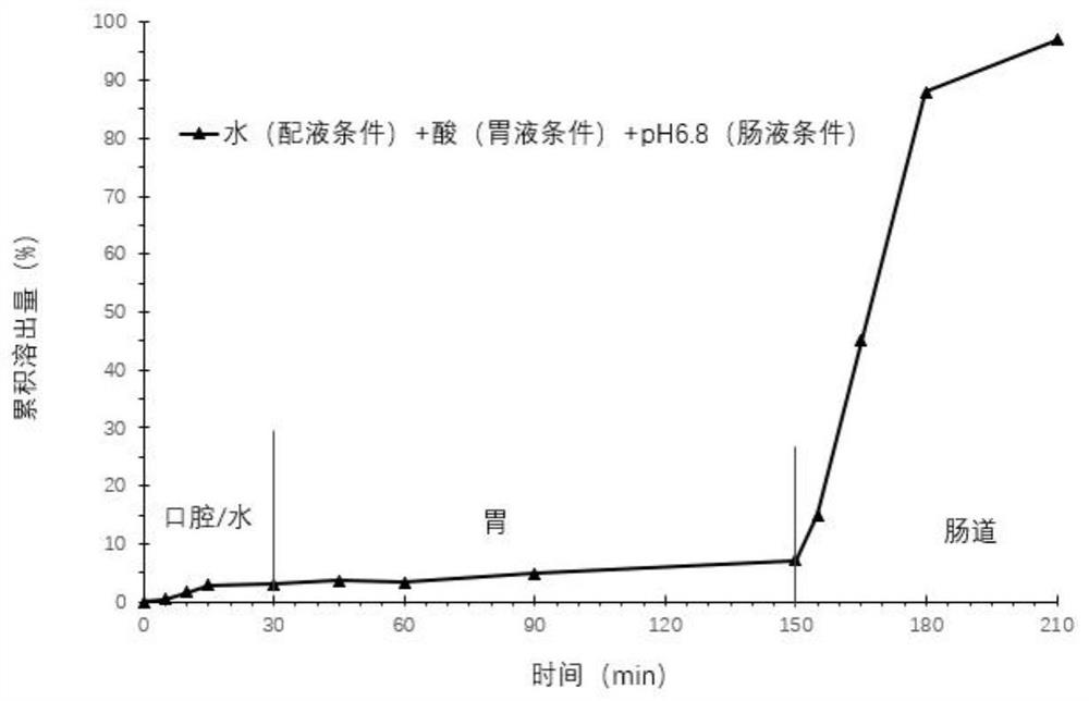 Aspirin composition as well as preparation method and application thereof