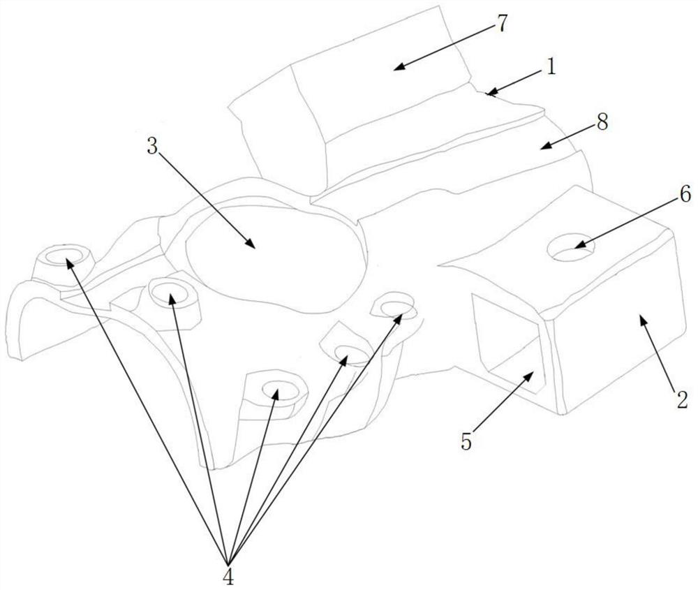 Personalized denture implantation auxiliary guide plate and implantation method