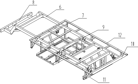 Electric garbage storage and transportation vehicle