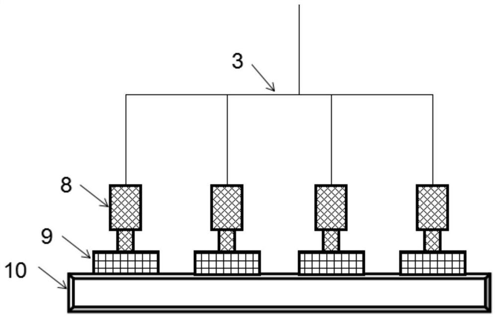 Engine temperature sensor test system and test method