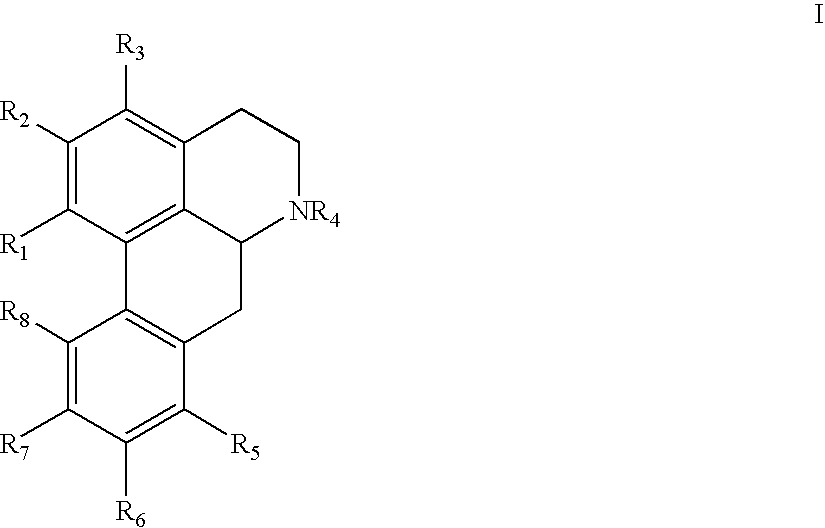 Aporphine and oxoaporphine compounds and pharmaceutical use thereof