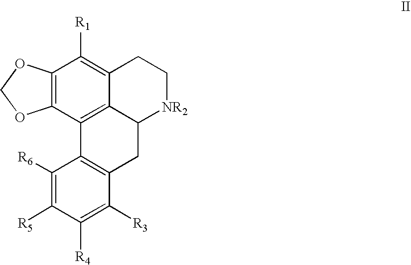 Aporphine and oxoaporphine compounds and pharmaceutical use thereof