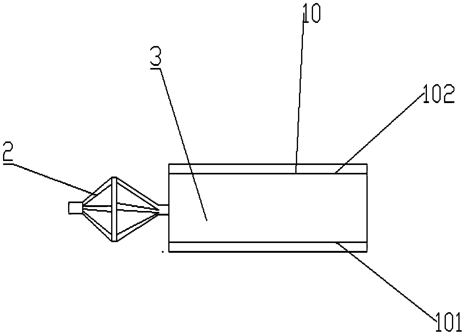 Oil hole drilling tool