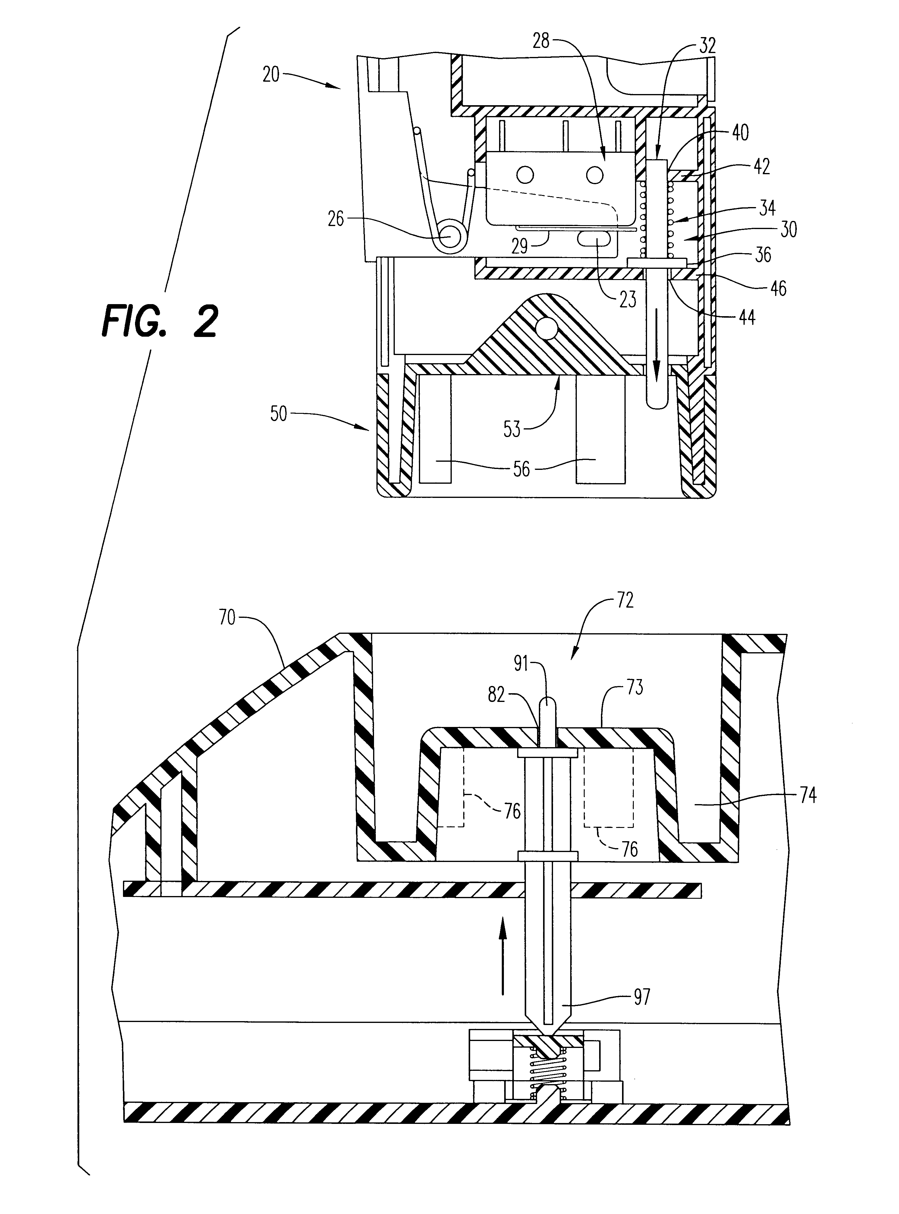 Cordless dryer safety interlock system