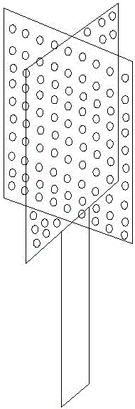 Material feeding device for drier