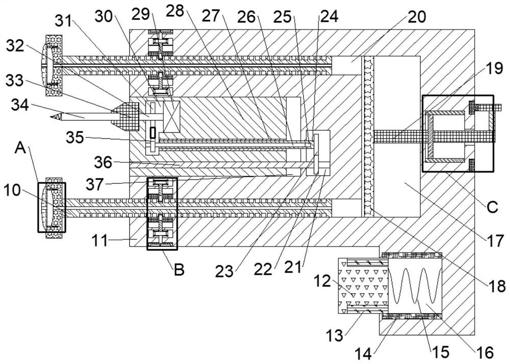 Anti-shaking labor-saving handheld electric drill device