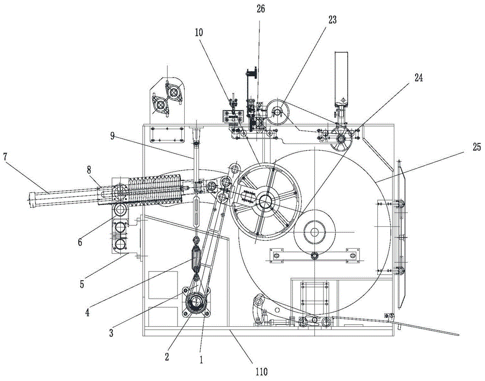 Flat-filament warping machine