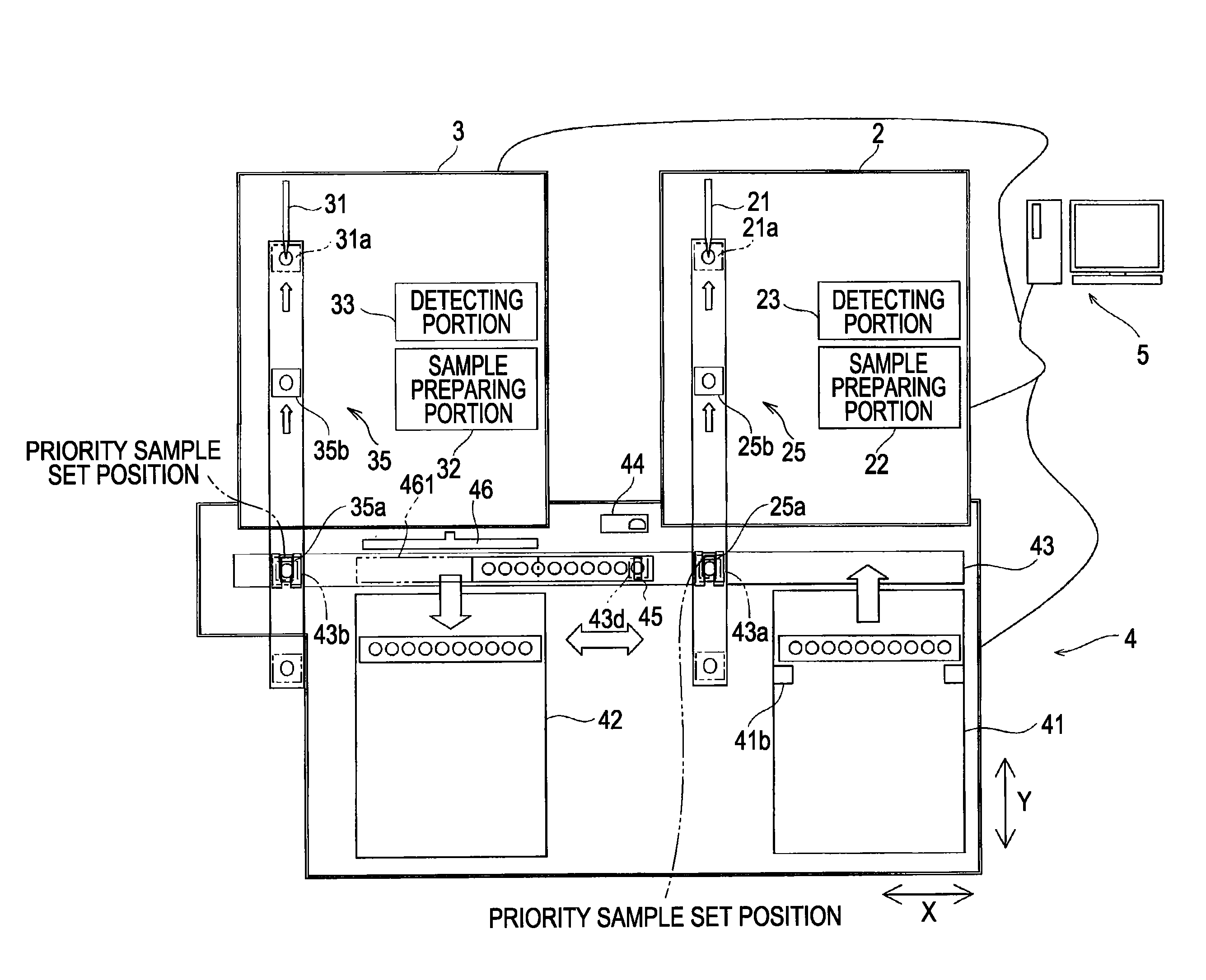 Specimen processing device and specimen processing method