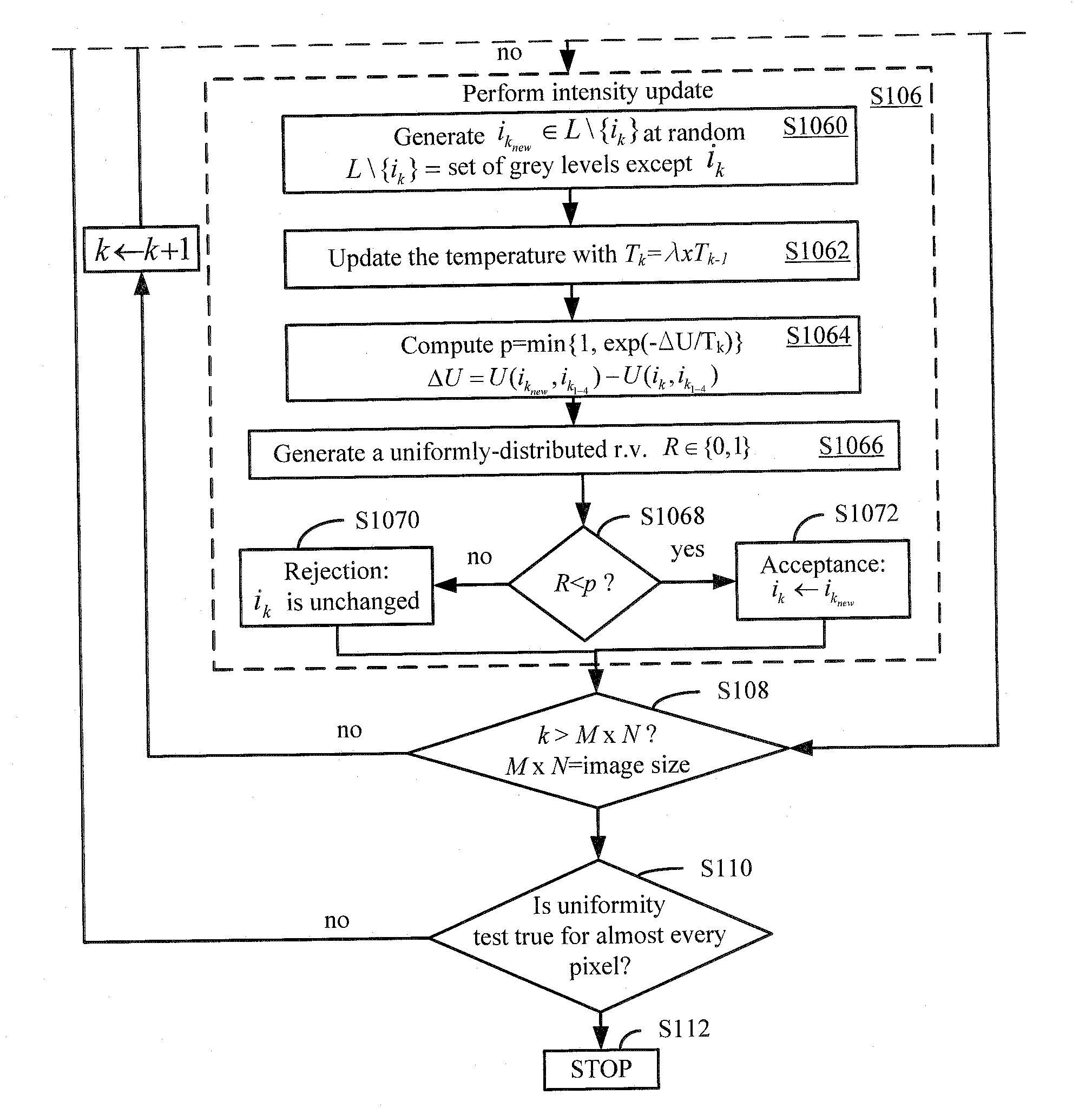 System and method for reduction of speckle noise in an image