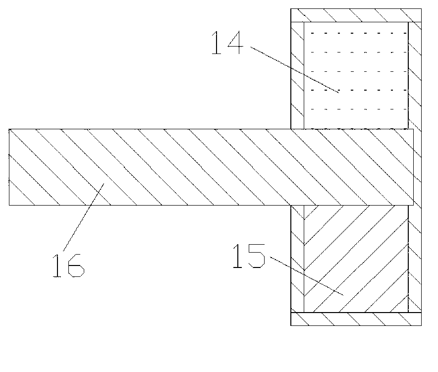 Exhaust branch pipe outlet area regulating mechanism with chains