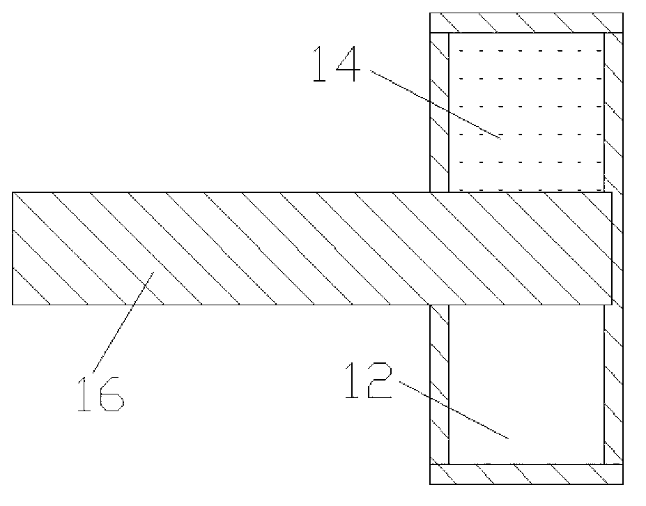 Exhaust branch pipe outlet area regulating mechanism with chains