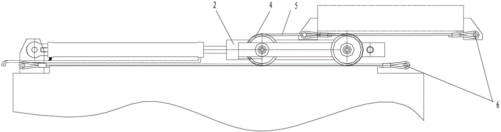 Linearly reciprocating hydraulic drive mechanism