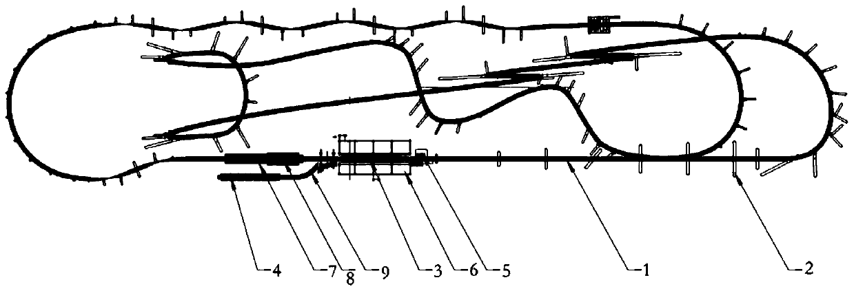 Tumbling type roller coaster device