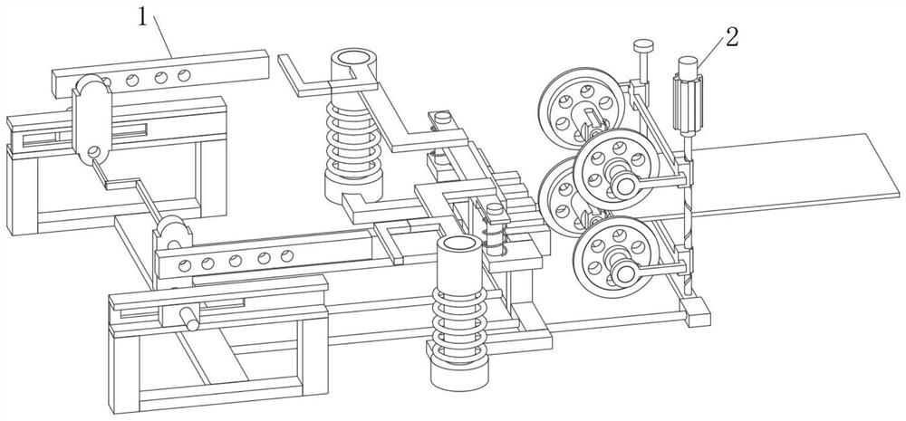 Swing mechanism of plate shearing machine