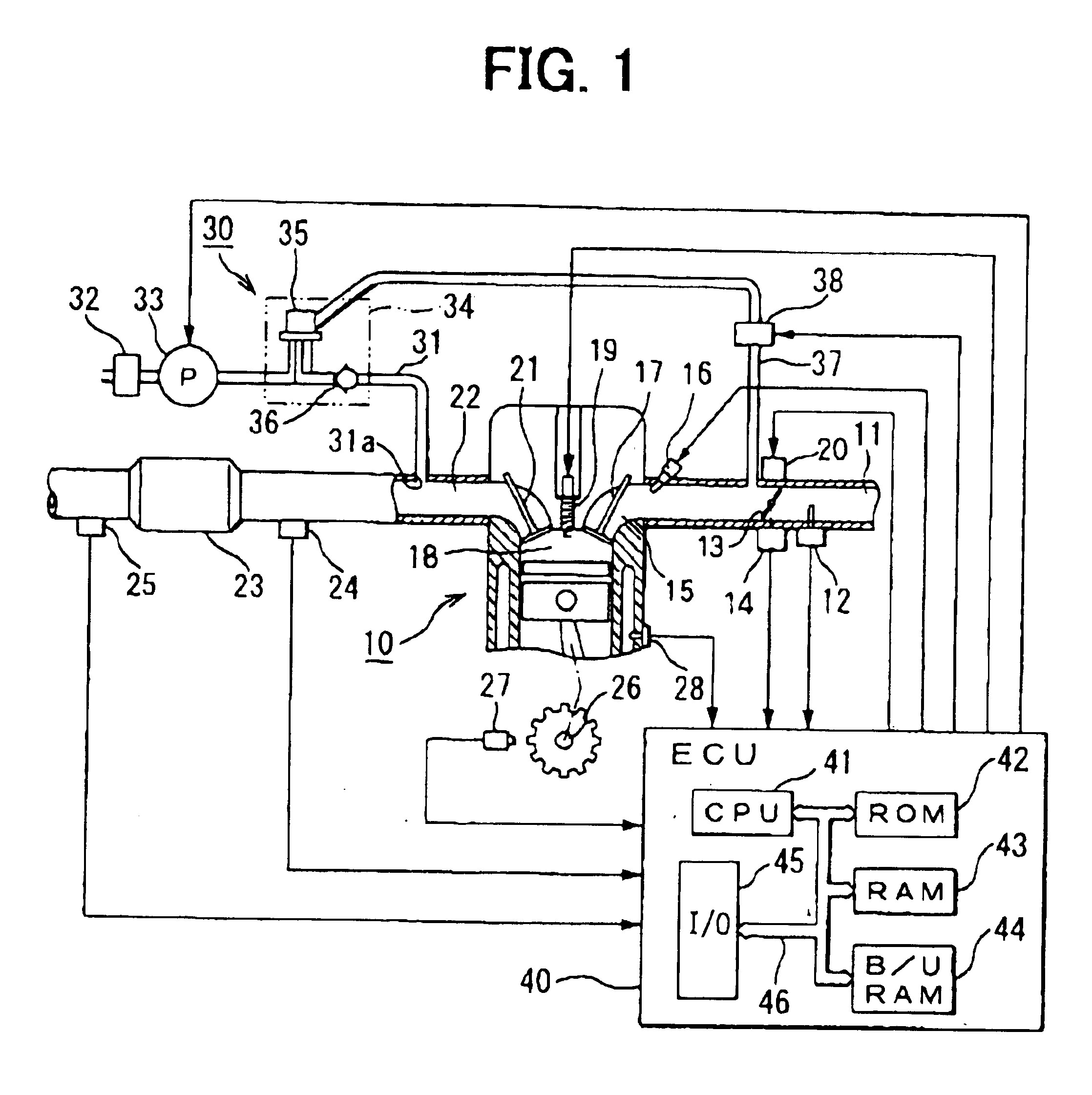 Secondary air supply abnormality detection system