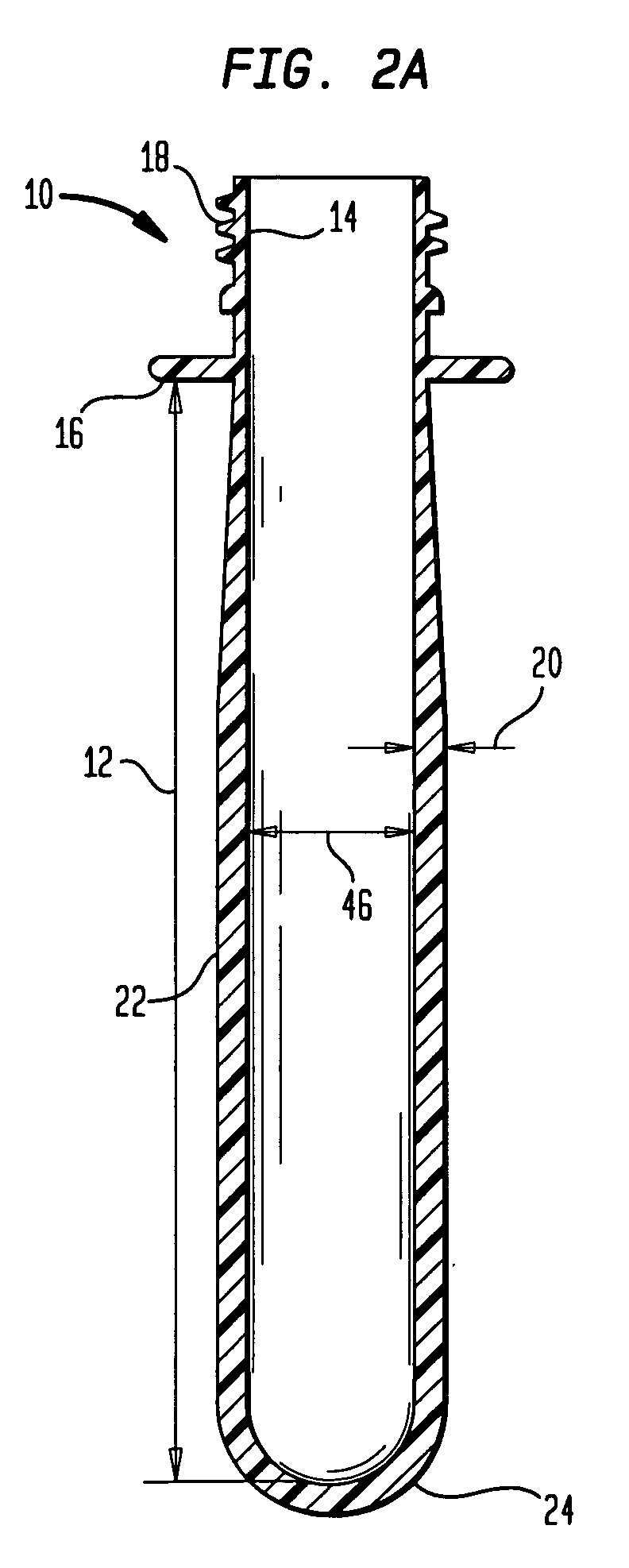 Stretch blow-molded stackable tumbler