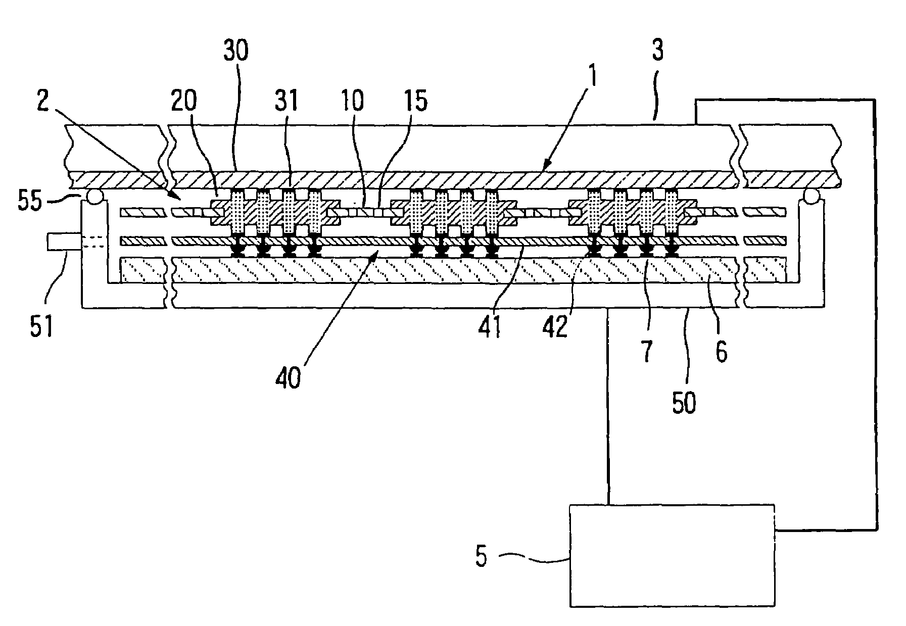 Anisotropically conductive connector, its manufacture method and probe member