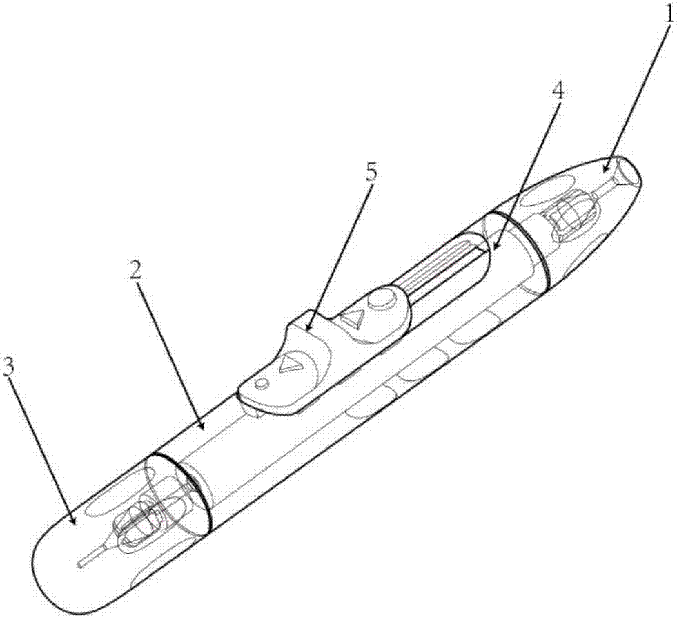 Medical handle and calculus taking mesh basket system