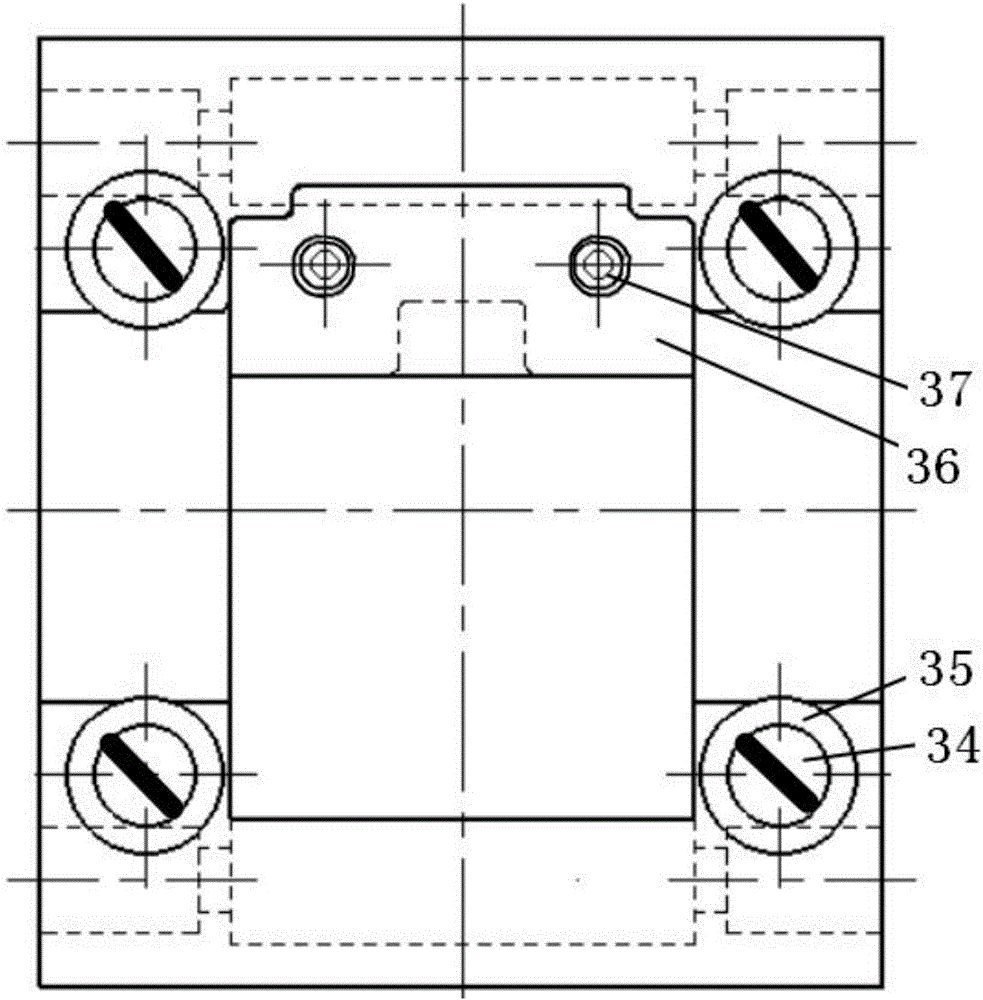 Automatic changing device for fiber material of 3D printer and 3D printer