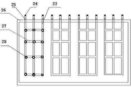 Negative-pressure three-dimensional flow-guiding disturbance impact solidification dredger filling method