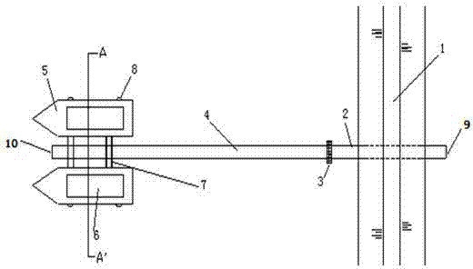 Negative-pressure three-dimensional flow-guiding disturbance impact solidification dredger filling method