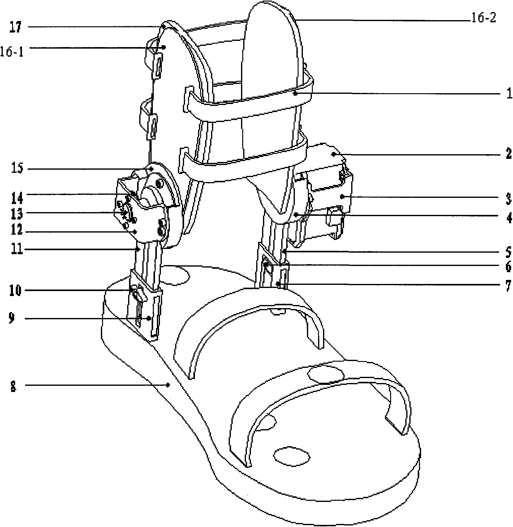 Gait phase detection apparatus with ankle joint angle self-rectification function