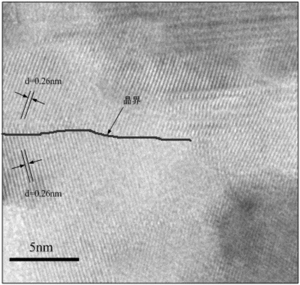 Pretreatment method for growing one-crystal orientation zinc oxide