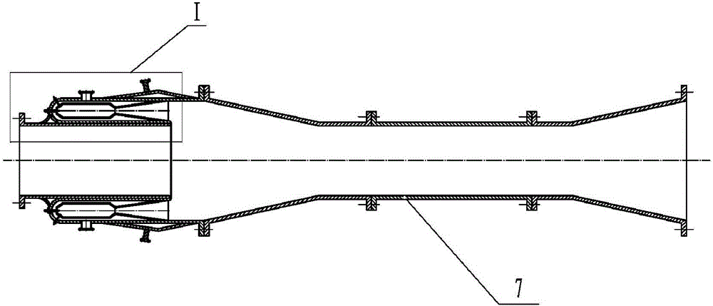 Supersonic gas ejector