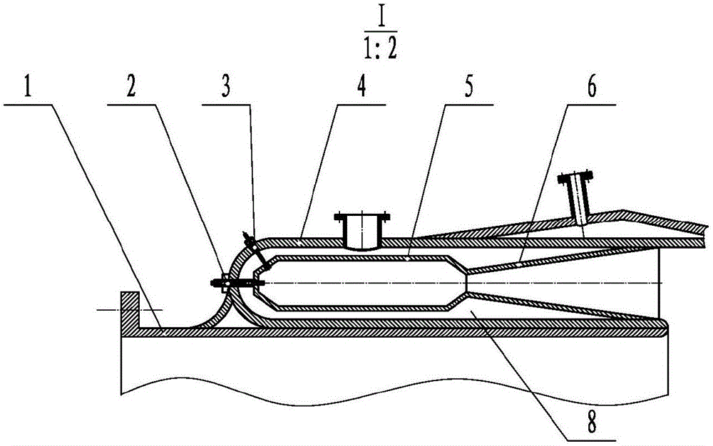 Supersonic gas ejector