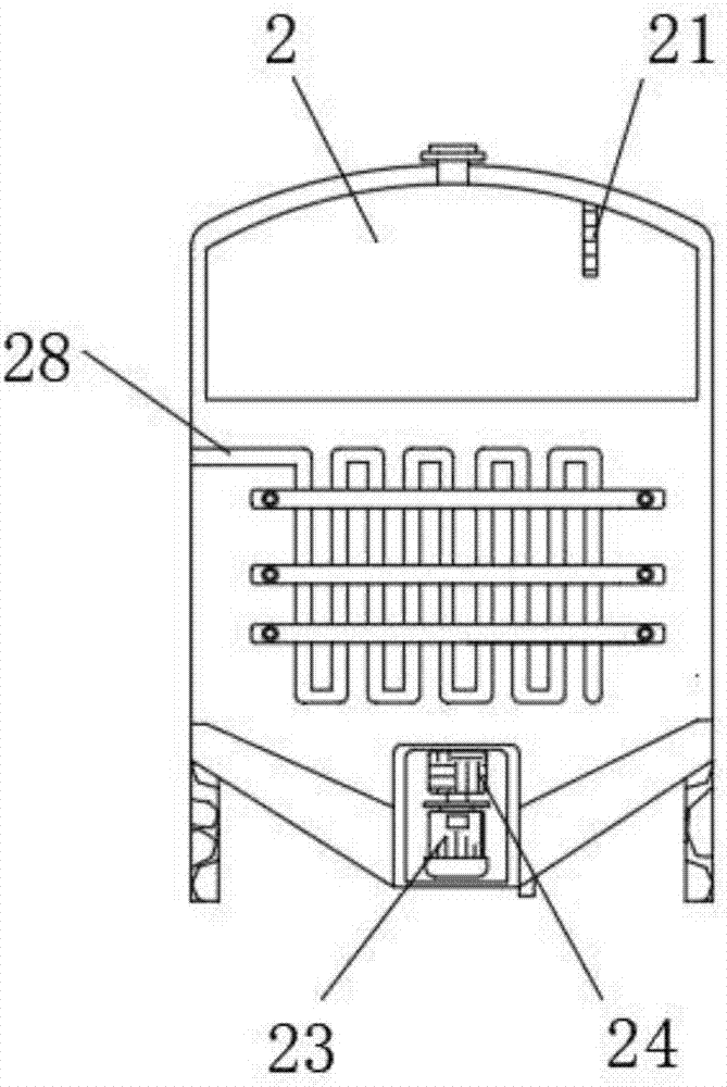 Anti-clogging efficient sewage treatment device