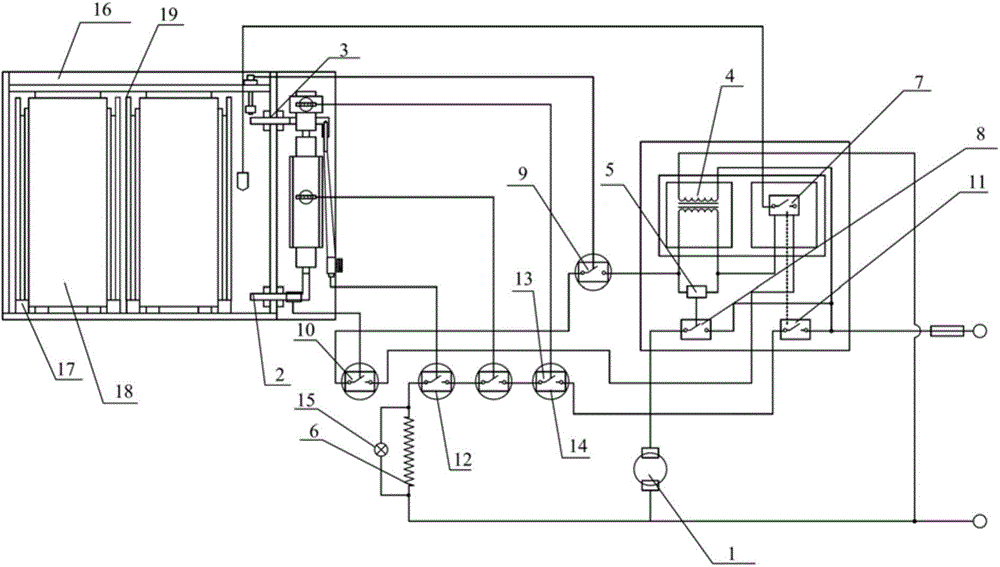 Temperature control circulation device and gel electrophoresis system comprising device