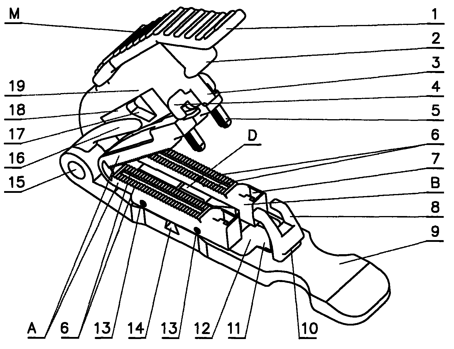 Disposal bidirectional navel cord cutting and protecting device