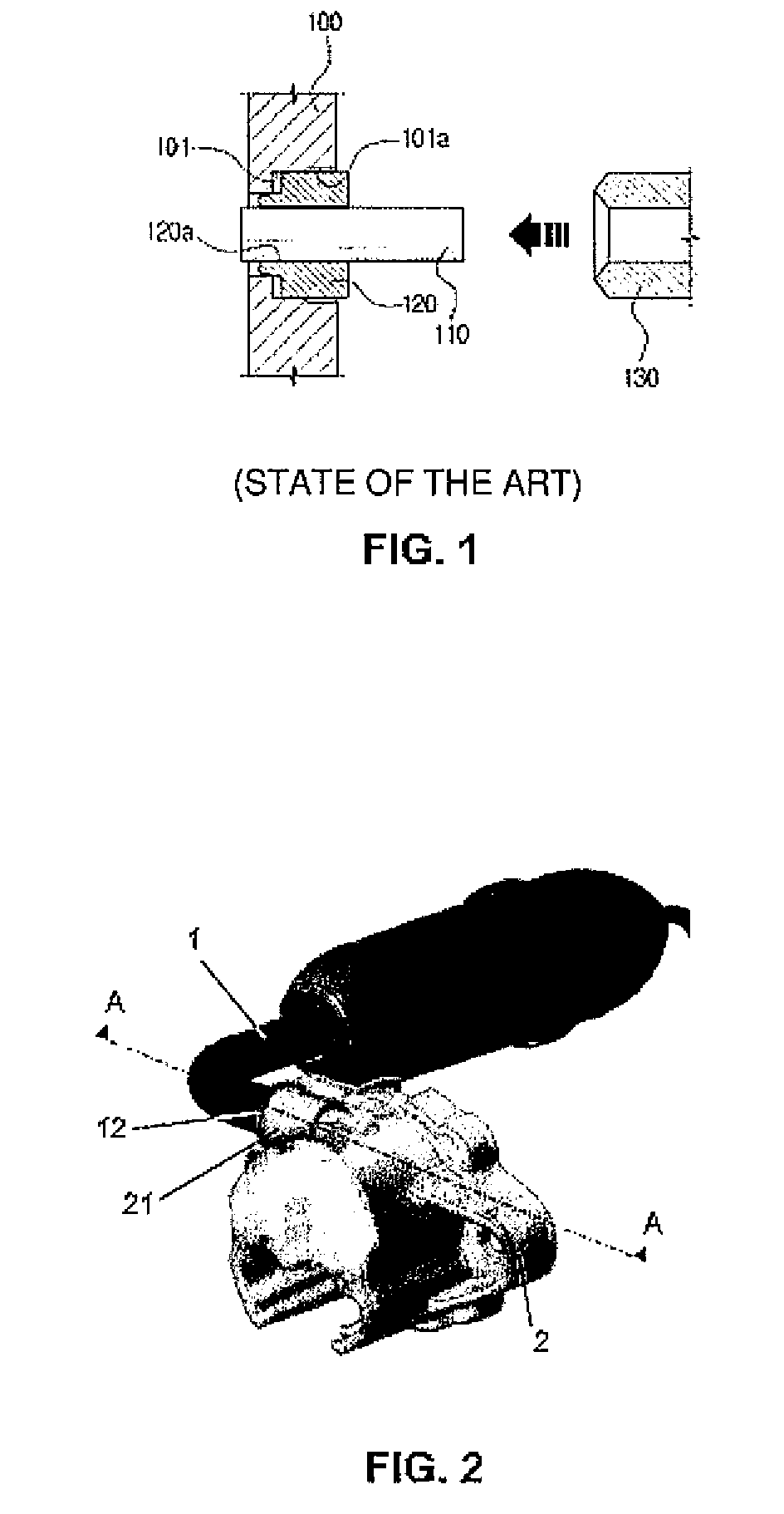 Introduced in a System for Connecting Refrigerant Fluid Discharge Tubes to Cylinder Caps of Hermetic Compressors, and Corresponding Process of Performing Thereof